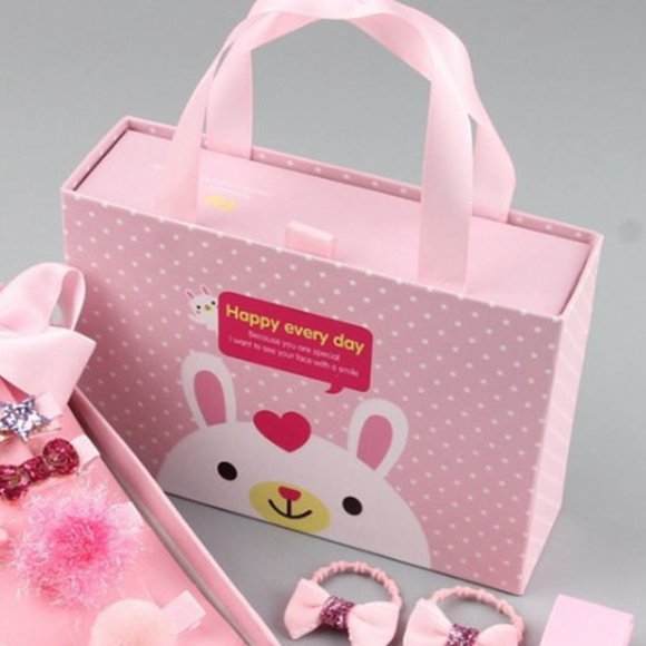 Charlize Kids Hair Accessories Gift Set Pink - Picture 3 of 4